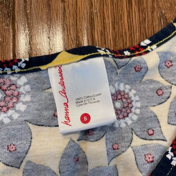 Hanna Andersson organic cotton short sleeve floral dress Small - Picture 6 of 9